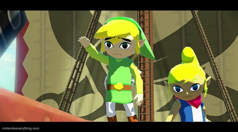 Two Link Characters — Green, Dramatic
