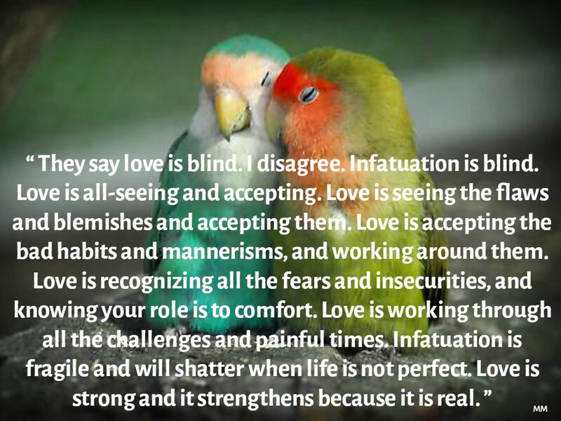 Two Lovebirds Cuddling — Green, Calm