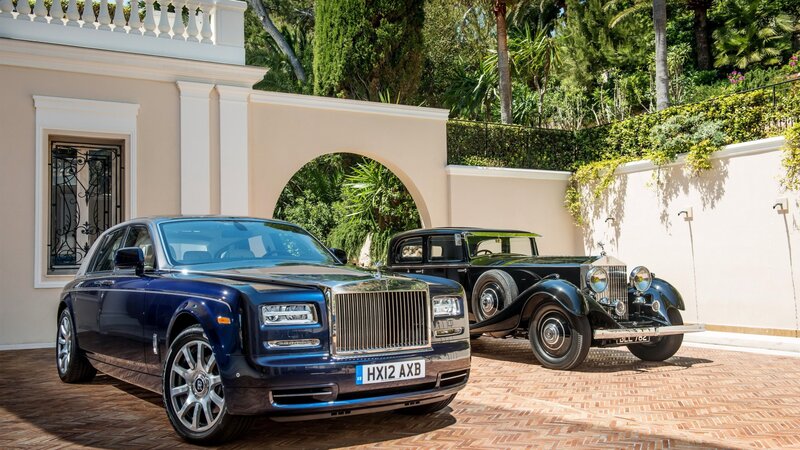 Two Luxury Cars — Blue