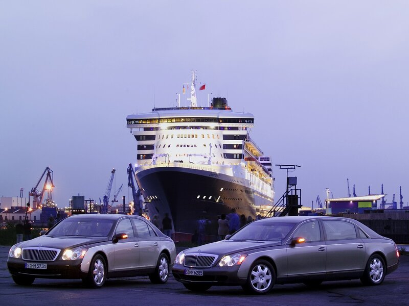 Two Luxury Cars — Gray