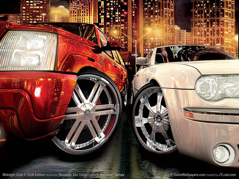 Two Luxury Cars — Red