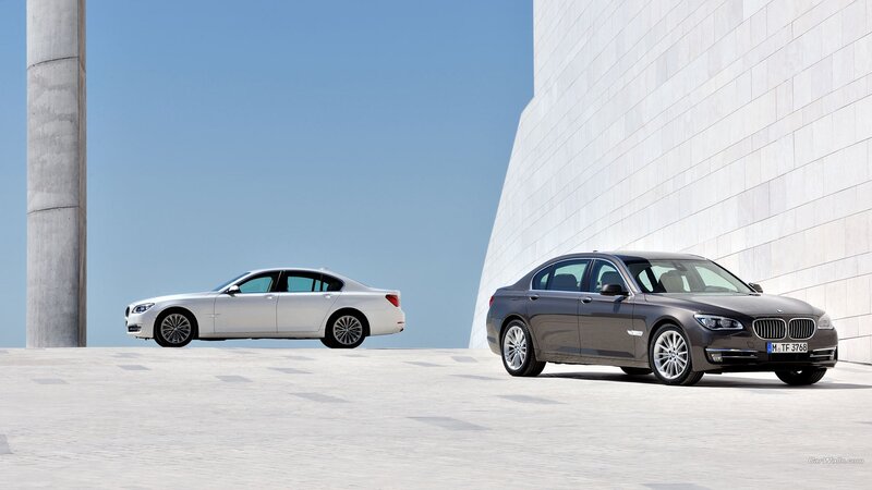 Two Luxury Sedans