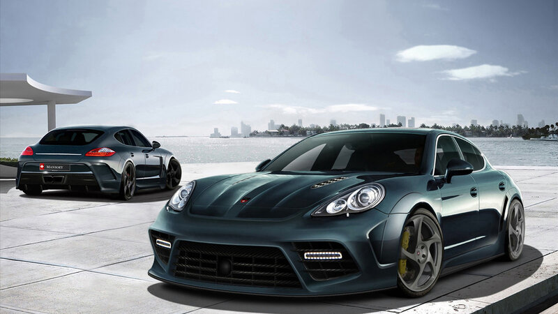 Two Luxury Sports Cars — Gray