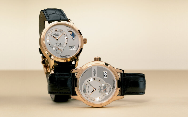 Two luxury wristwatches