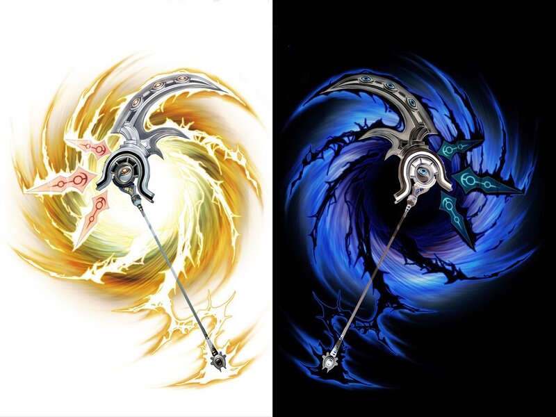 Two Magical Scythes