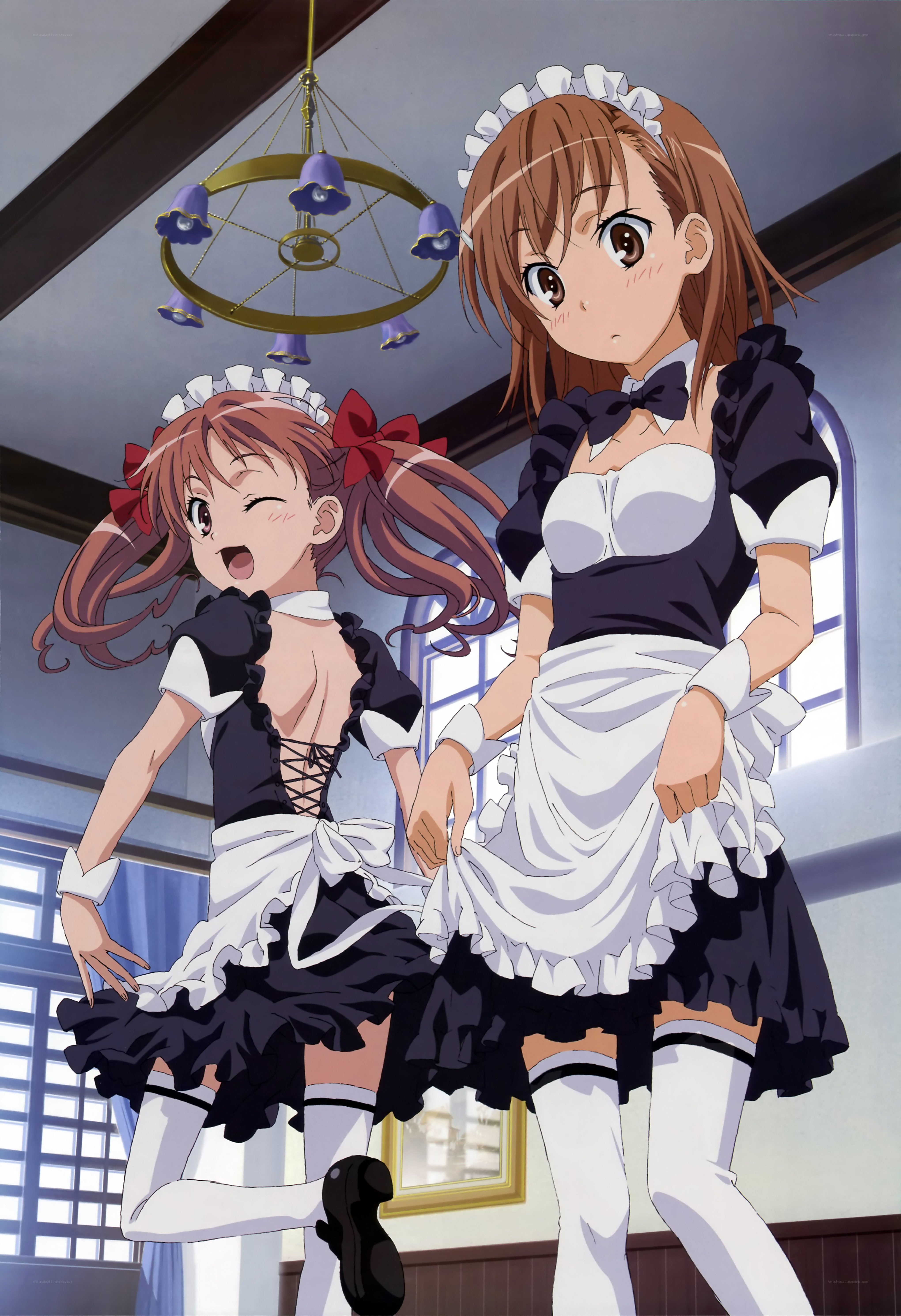 Two maids in a room