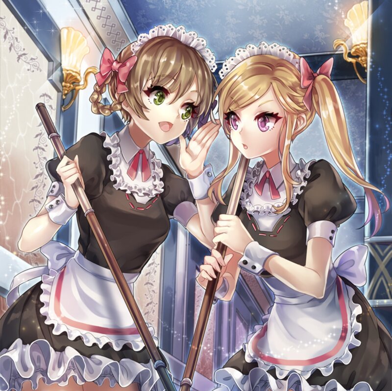 Two Maids Whispering