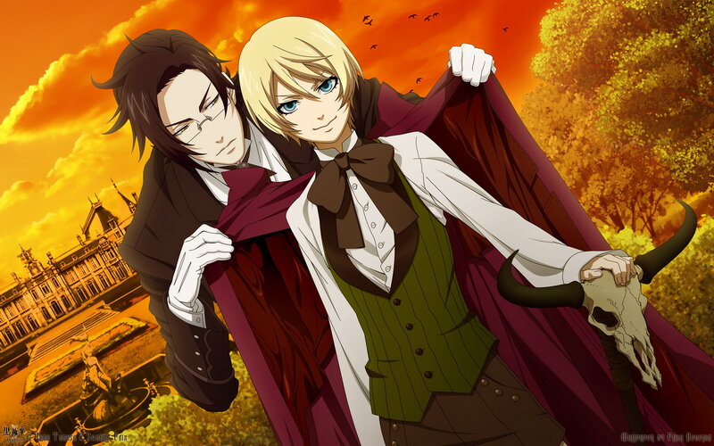 Two Male Anime Characters — Orange
