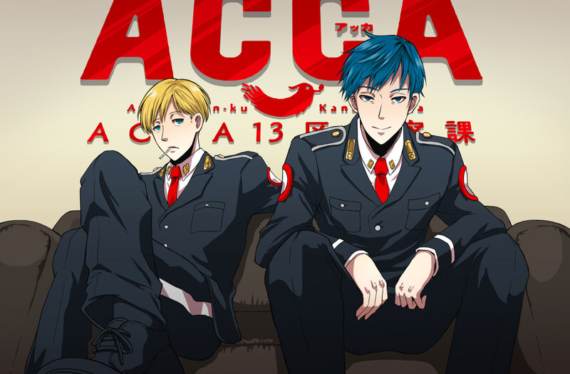 Two Male Anime Characters — Red, Calm
