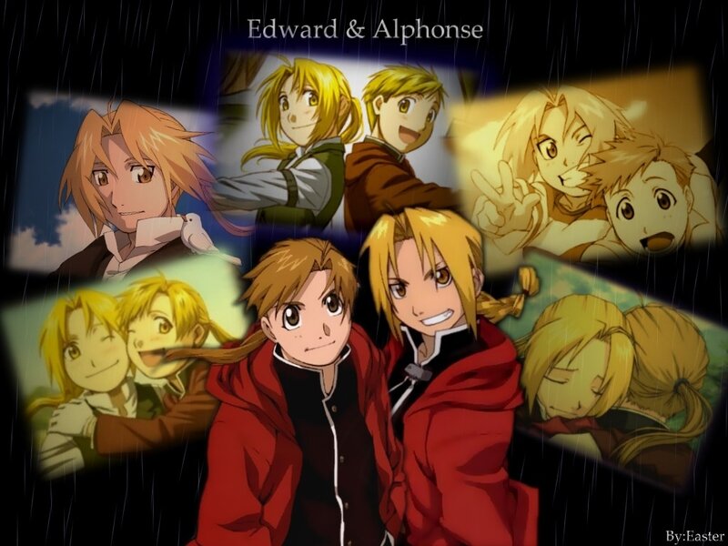 Two Male Anime Characters — Red