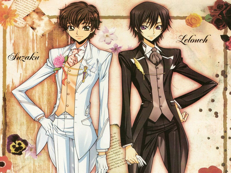 Two Male Anime Characters