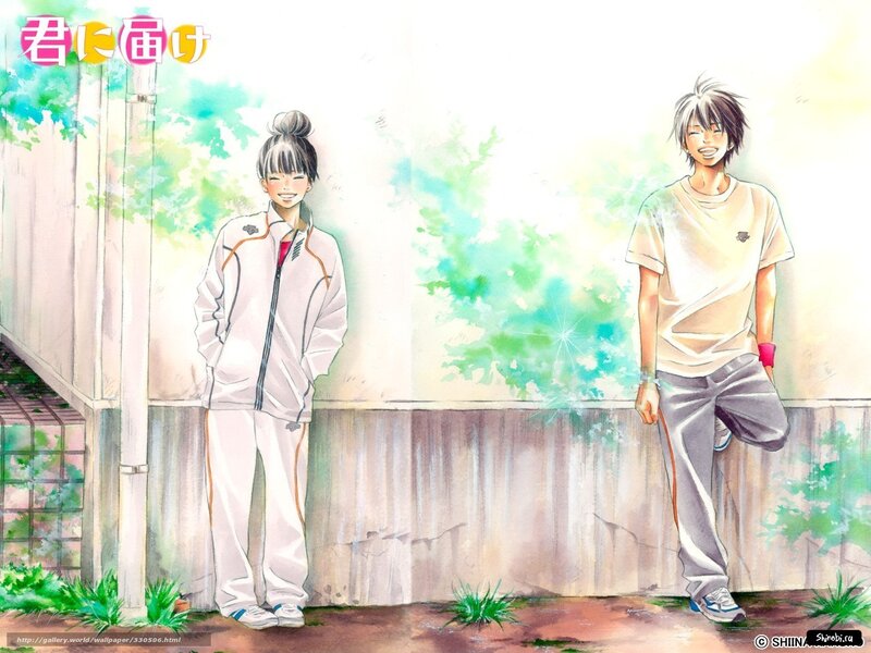 Two Male Anime Characters — White, Calm