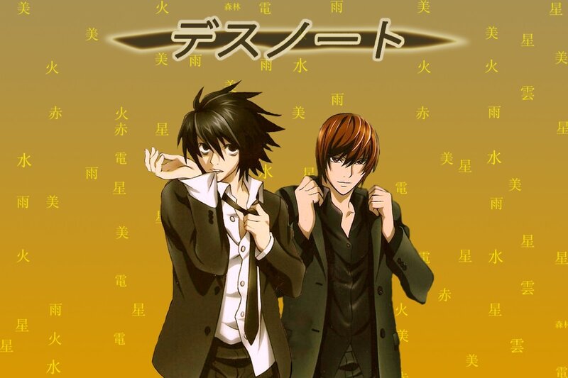 Two Male Anime Characters — Yellow