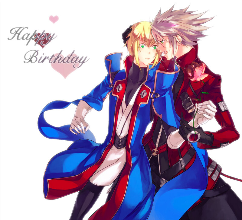 Two Male Characters — Blue, Romantic