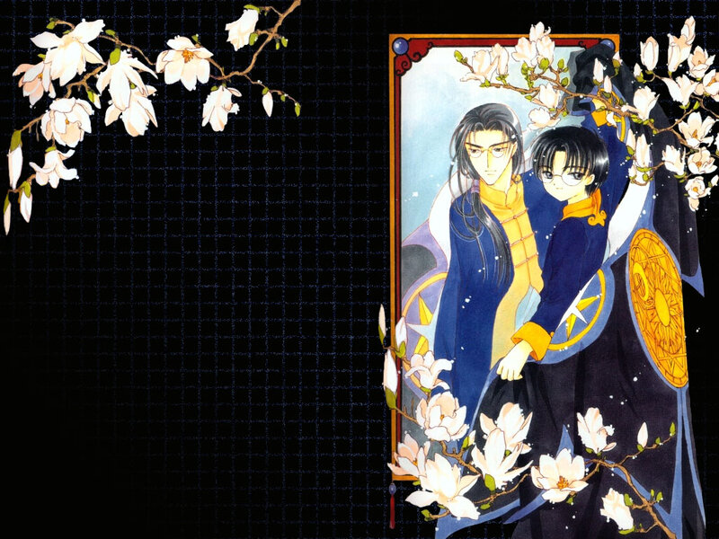 Two Male Characters — Blue, Serene