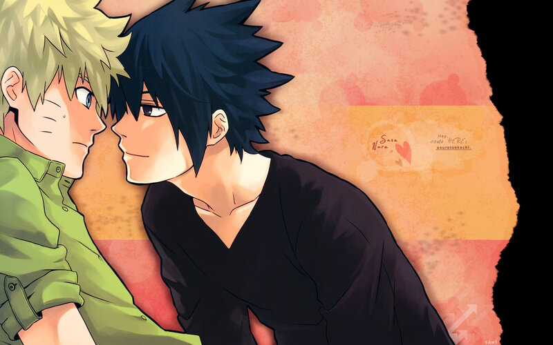 Two Male Characters Close