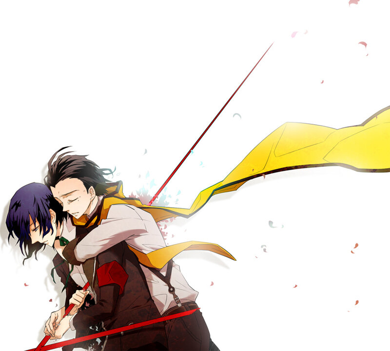 Two Male Characters Fighting