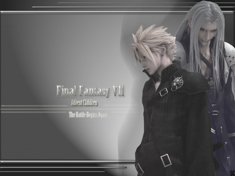 Two Male Characters — Gray