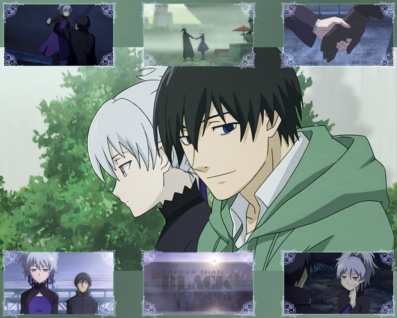 Two Male Characters — Green