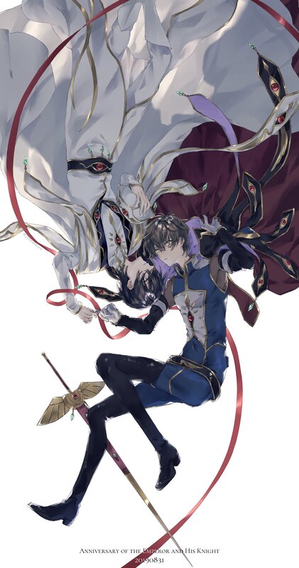 Two Male Characters in Combat — Blue, Dramatic