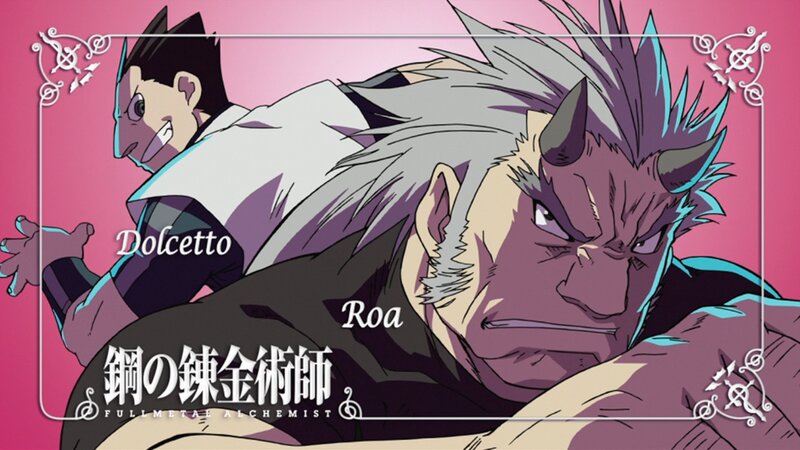 Two Male Characters — Pink, Dramatic