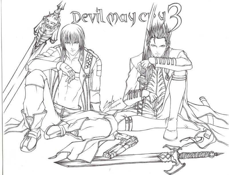 Two Male Characters Sitting — Black