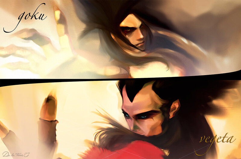 Two Male Characters — Yellow