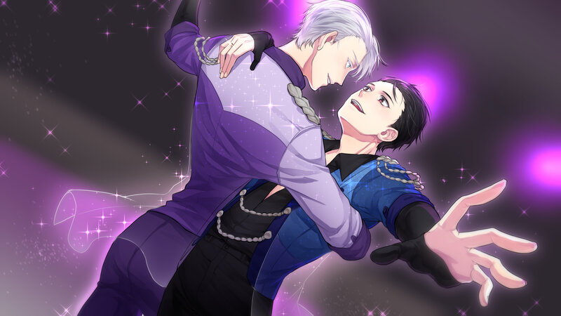 Two Male Figure Skaters