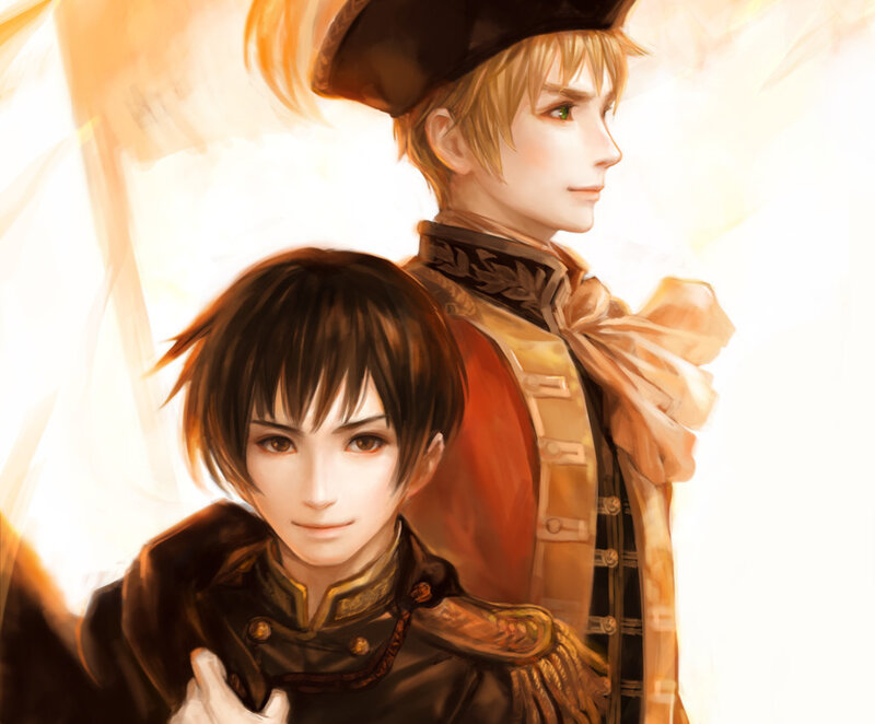Two Male Soldiers