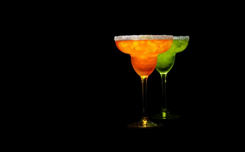 Two Margarita Cocktails
