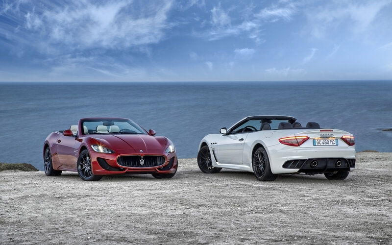 Two Maserati Convertibles