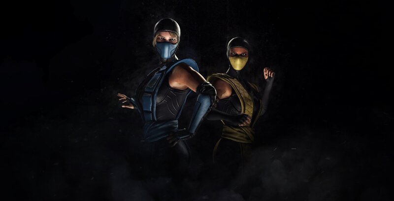 Two Masked Fighters