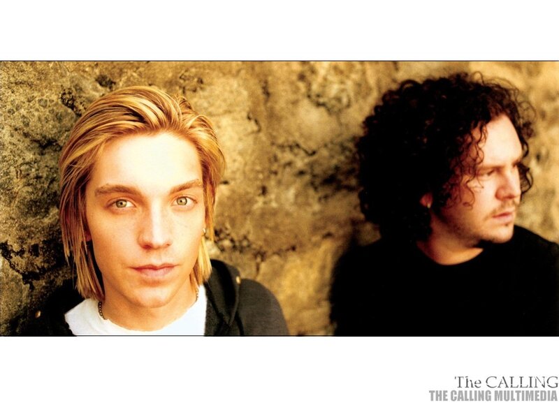 Two Men Against Wall
