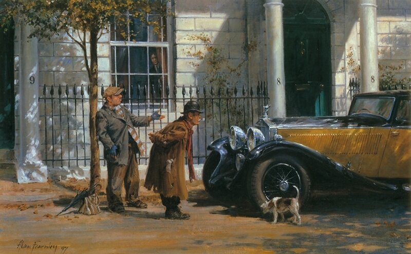 Two Men and a Dog — Yellow, Calm