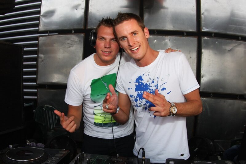 Two Men at a DJ Booth