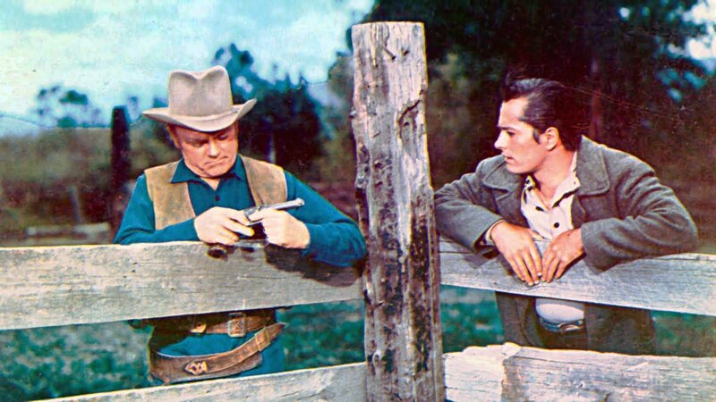 Two Men at a Fence