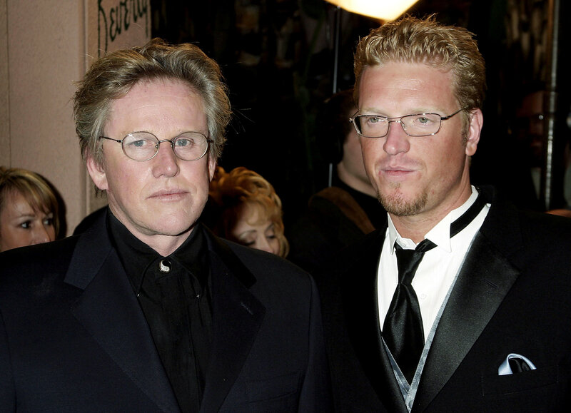 Two men at a formal event