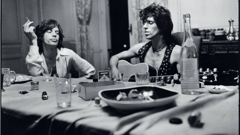 Two Men at a Table — Black, Casual