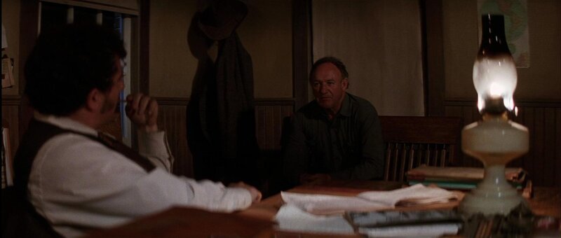 Two Men at a Table — Brown