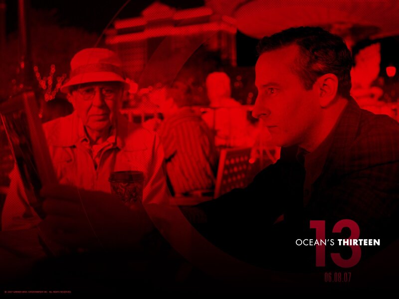 Two Men at a Table — Red