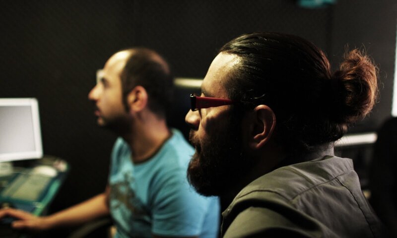 Two Men at Computers