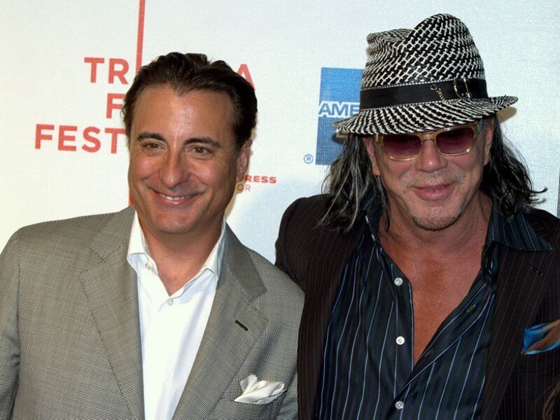 Two Men at Event — White