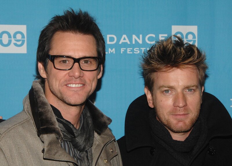 Two men at film festival