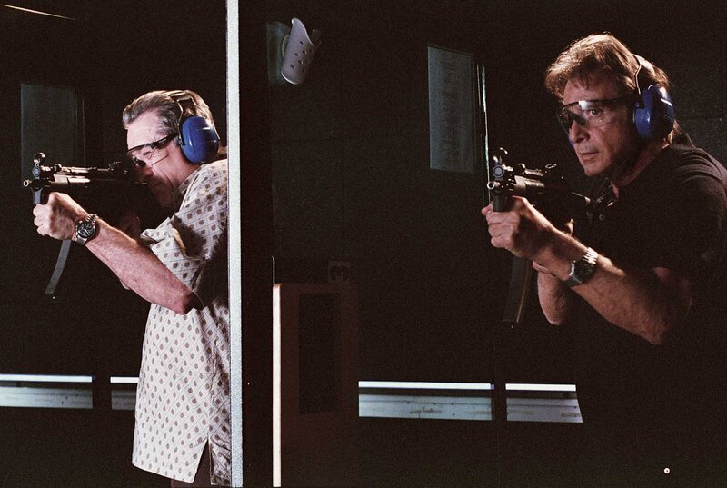 Two Men at Shooting Range