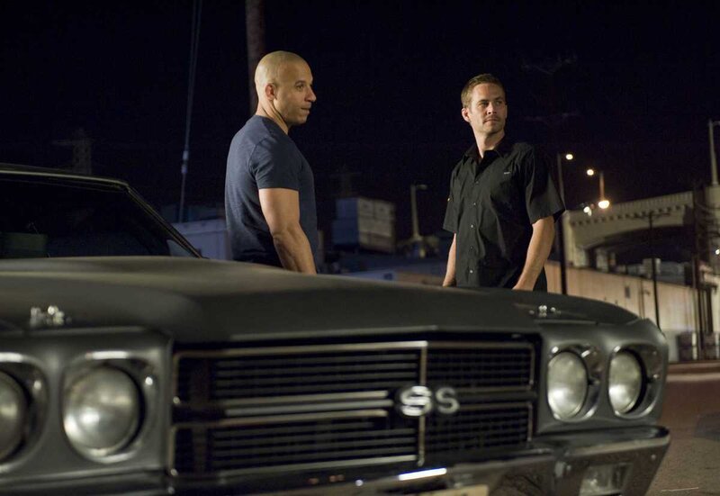 Two Men by Car — Black