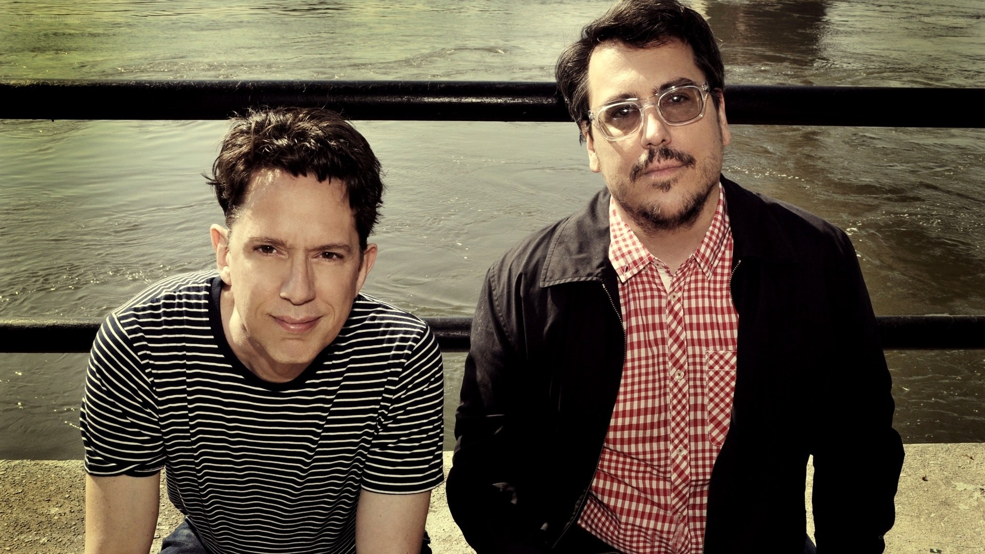 two men by the water