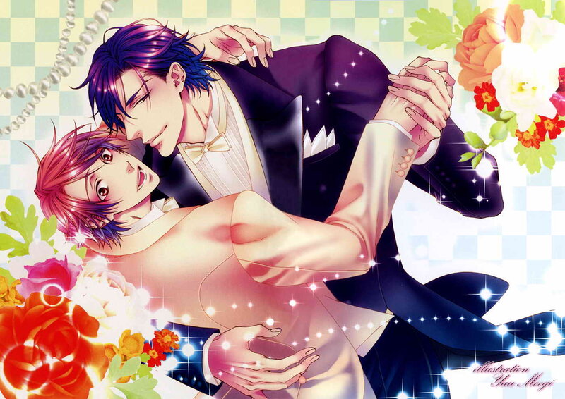 Two Men Dancing — Purple