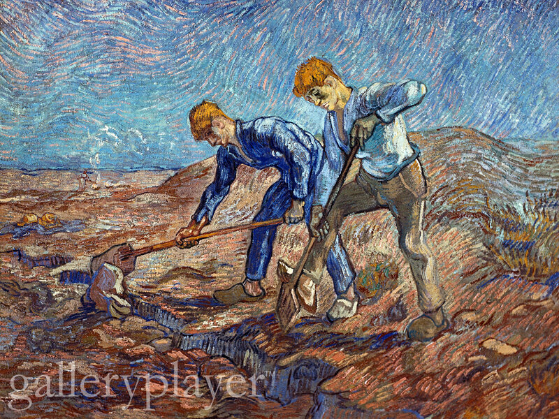 Two Men Digging