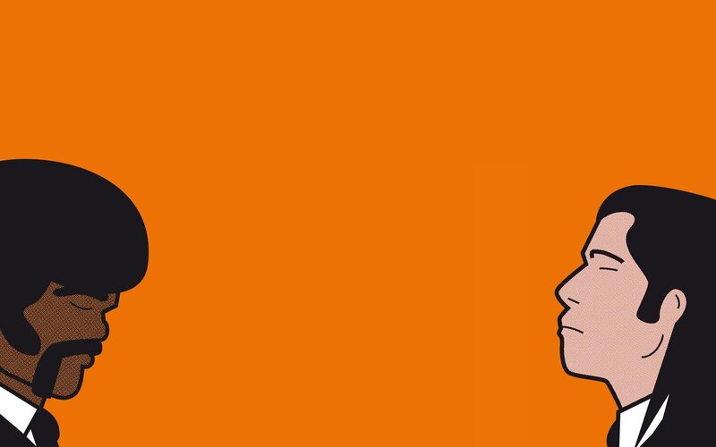 two men facing each other
