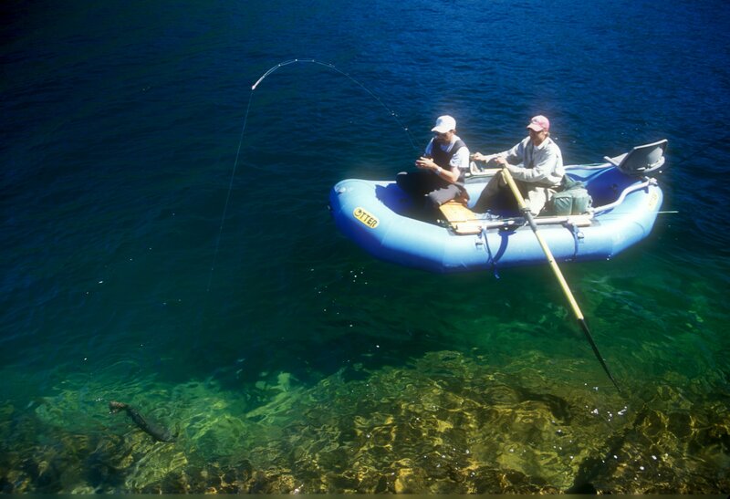 Two Men Fishing